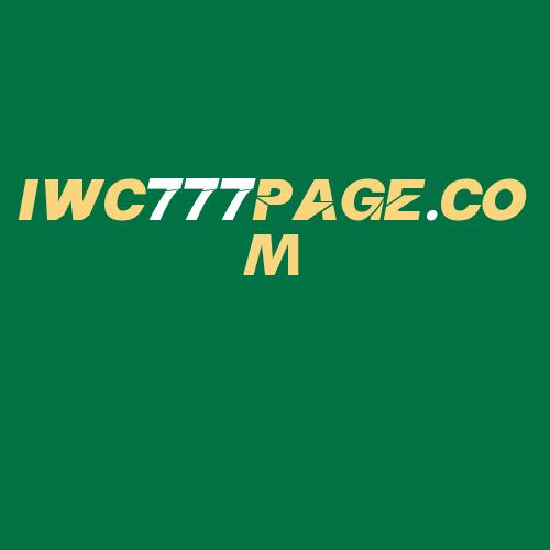 Logo da IWC777PAGE